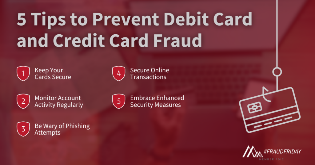 5 tips to prevent debit card and credit card fraud