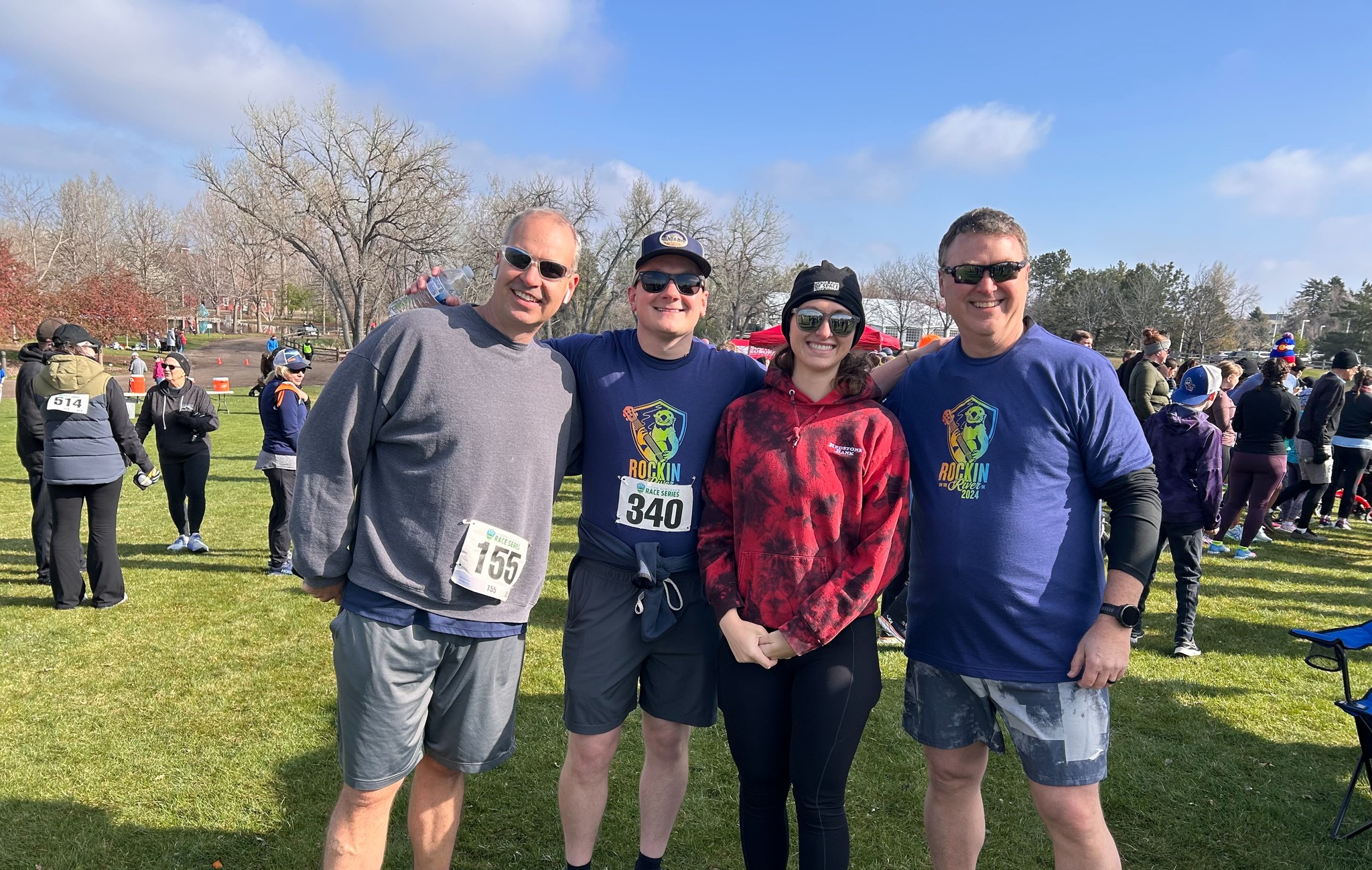 Our team members participated in the Rockin' on the River 5K in Littleton last weekend! Josh, Jason, Madison, and Kevin had a great time supporting the South Suburban's Community Recreation Scholarship Program. We look forward to participating in more activities this summer!