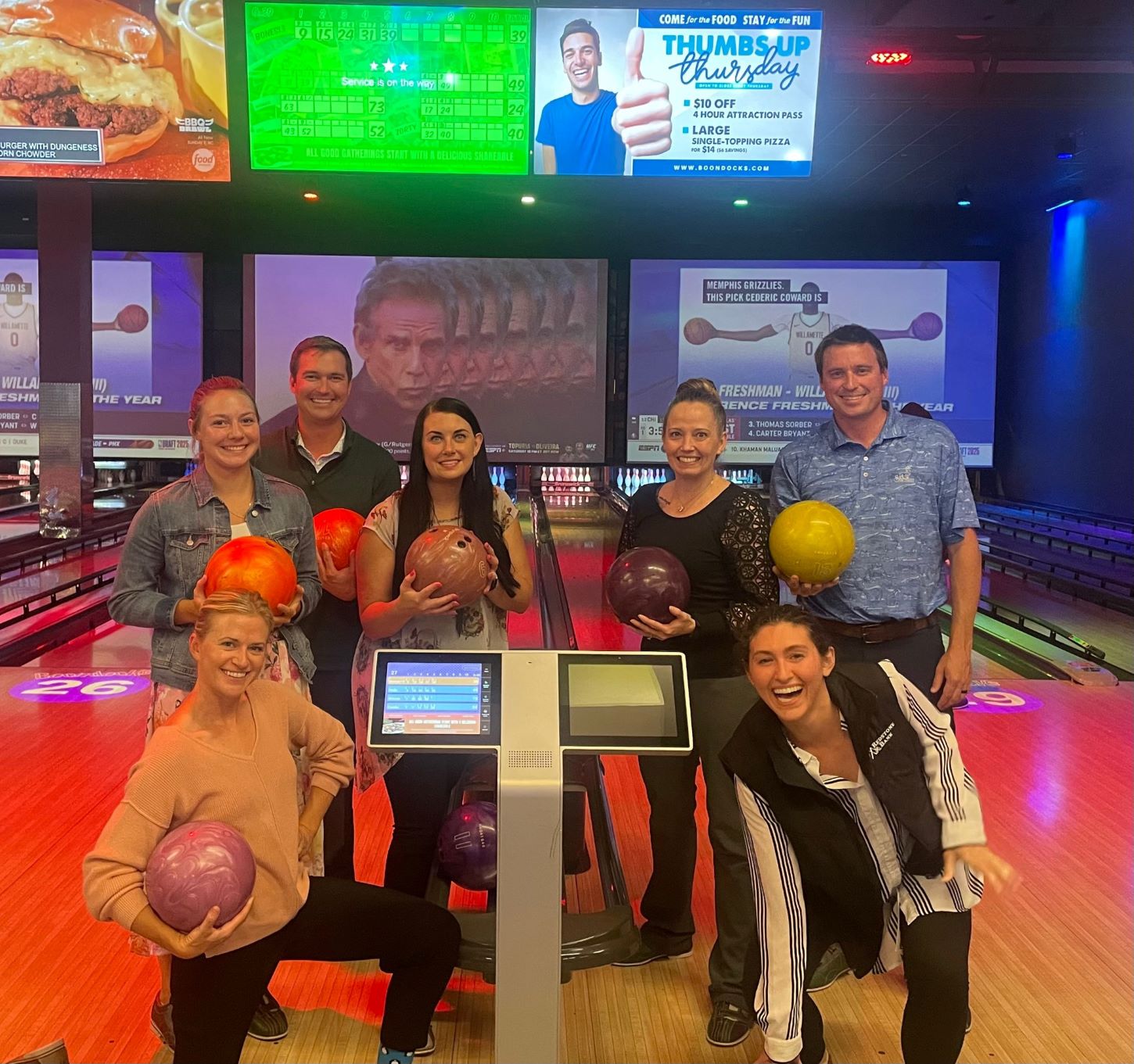 Parker Team Bonding - bowling